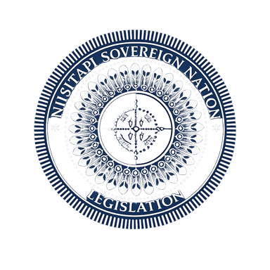 Niisitapi Sovereign Nation Legislation Seal